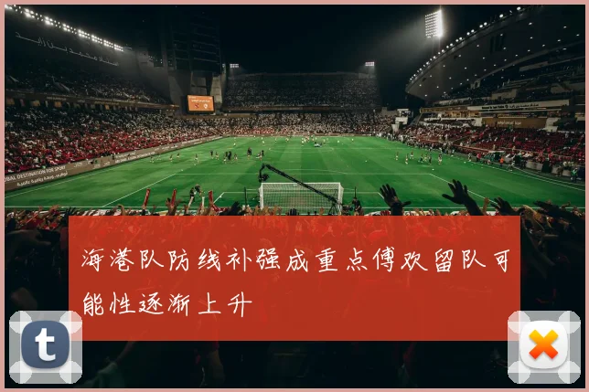 海港队防线补强成重点傅欢留队可能性逐渐上升